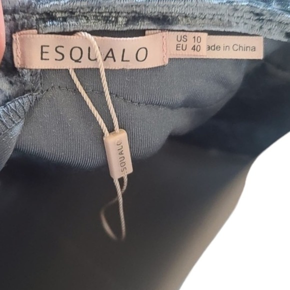 NWOT Esqualo Crush Velvet Camisole size 10 - Picture 7 of 10